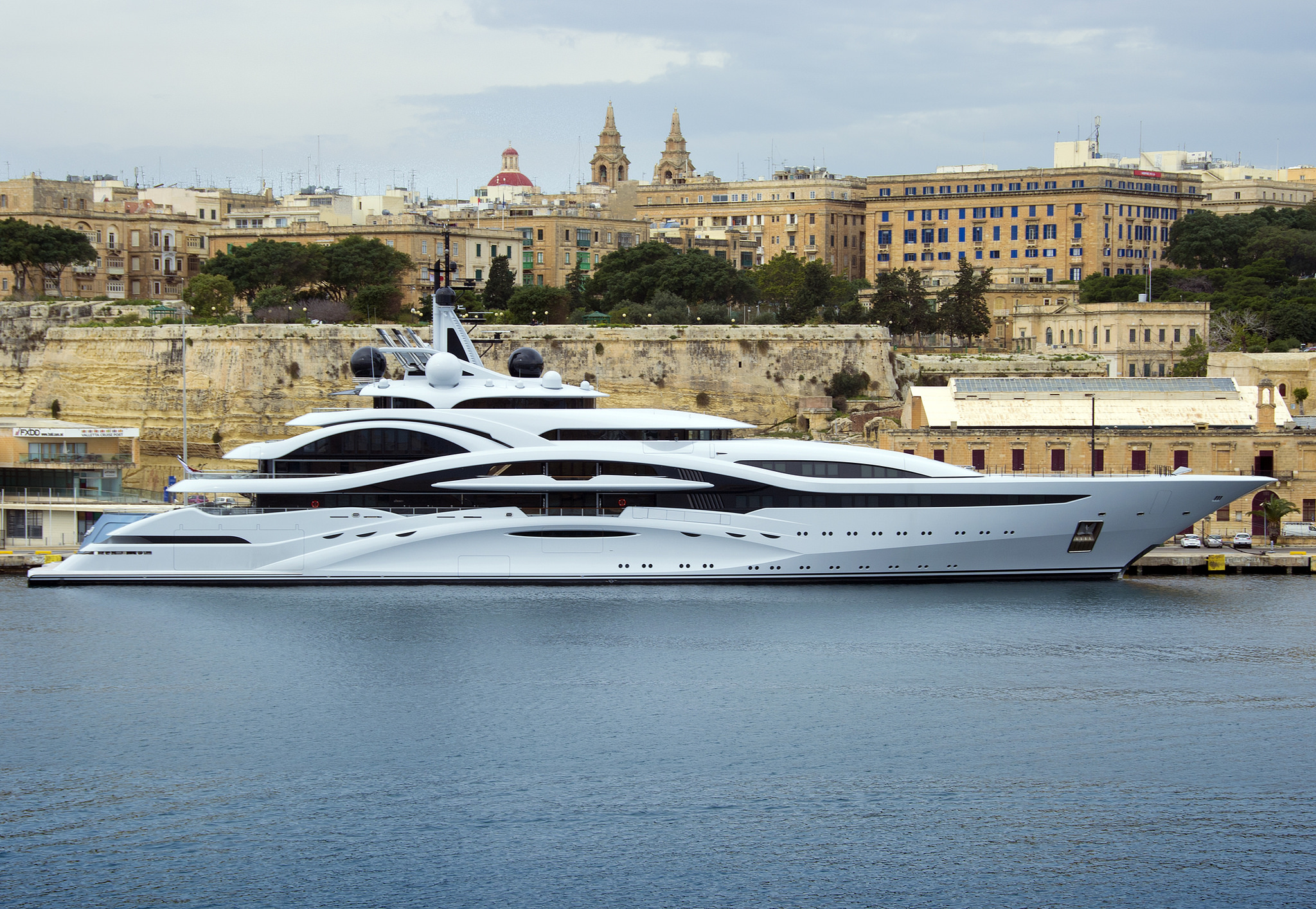 super yachts in malta today
